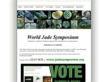 Tablet Screenshot of jadesymposium.com